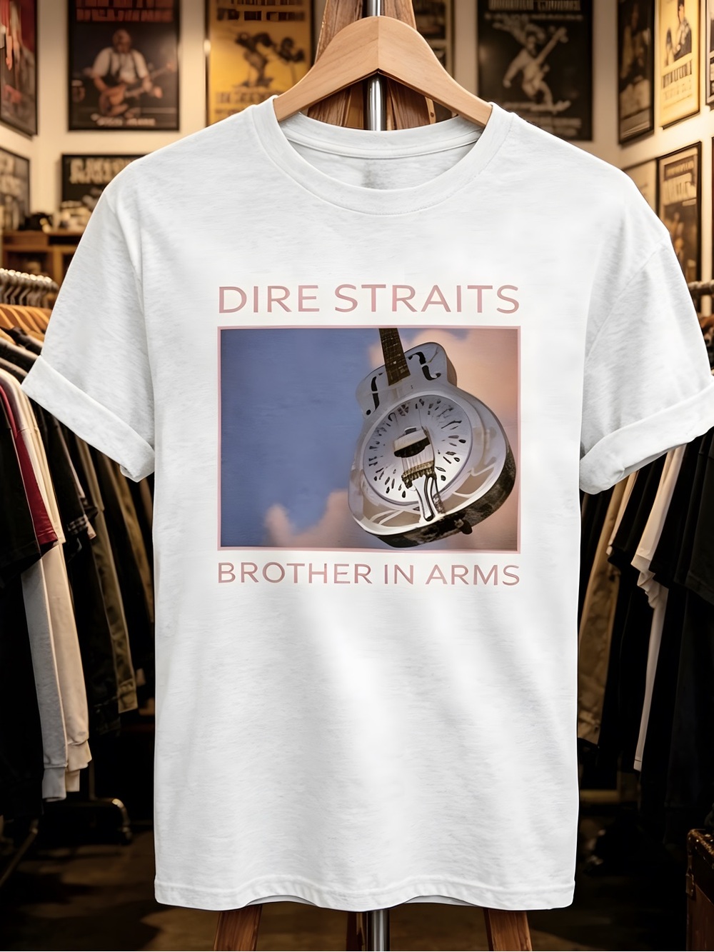 Dire Straits T Shirt 90s